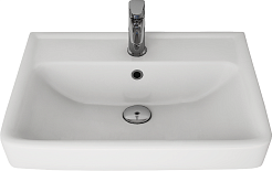 Dreja Мебель для ванной Q Plus (D) 55 белая – фотография-12